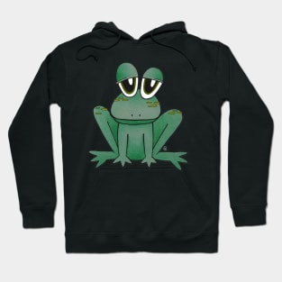 Froggy - A Funny Cartoon Frog Hoodie